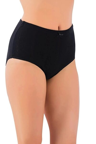 Yıldız İç Giyim 12 bucăți bumbac 100% chiloți Bato pentru femei cu model de inimă jacquard