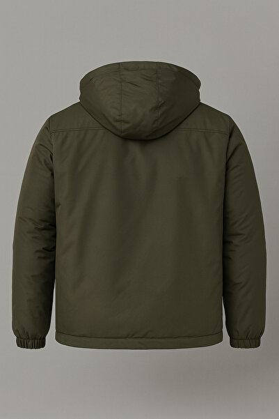 BOYS MANS Men's Winter Jacket Coat Fur Jacket Coat