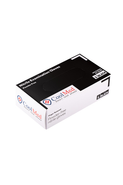 1 MANUSI NEGRE DIN NITRIL MARIMEA S