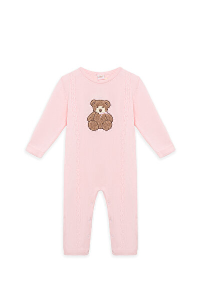 Layette Baby Girl Pink Overall