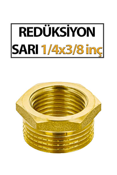 Trendhouse Редуктор жовтий 1/4 X 3/8 дюйма