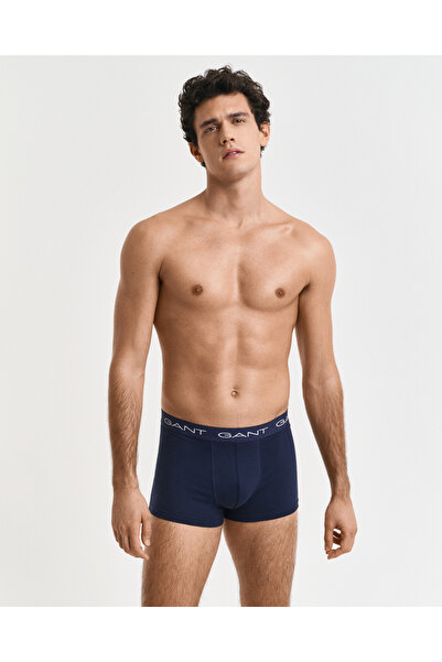 Gant Erkek Lacivert Slim Fit Boxer