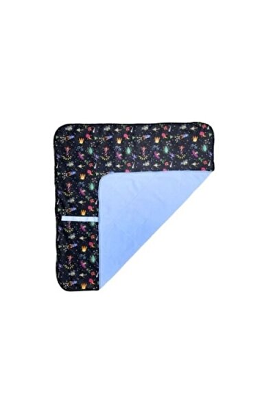 Pupus saltea de schimbat, 69x69 cm, impermeabilă, absorbantă, multicoloră