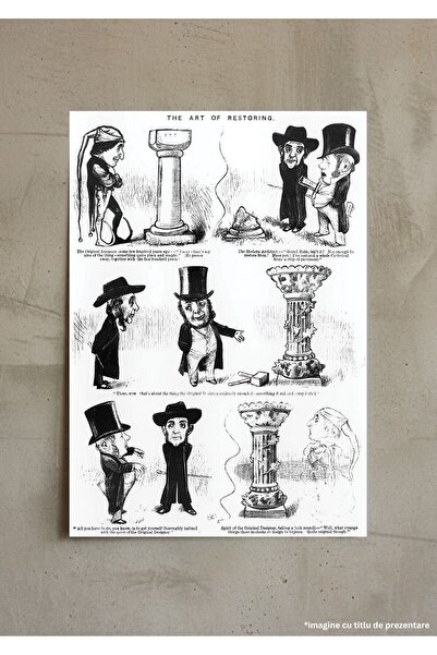 VreauPoster Poster A4 The Art of Restoring Carton 250gr