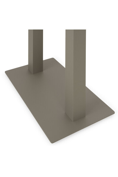 Maison Mex Masã grădină/terasă, ELIO, L.140 l.80 H.72 cm, sampanie/natur