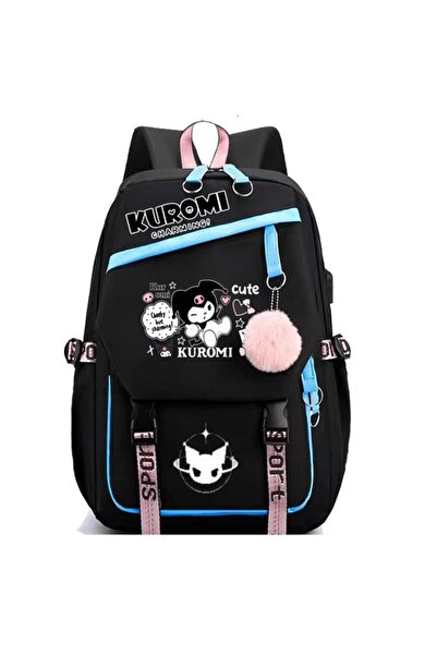 NO BRAND حقيبة ظهر للطلاب، أسود، 47×30×19 سم، حقيبة-15