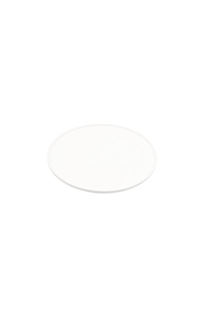 Aj Porcelain 10 Inches Ceramic Pizza Plate – Classic White Tableware