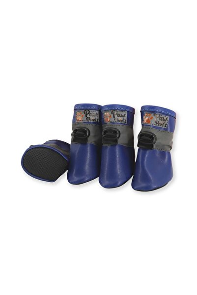 PawPrints Köpek Ayakkabısı - Suni Deri Köpek Ayakkabısı - Poliüretan Taban Kö...