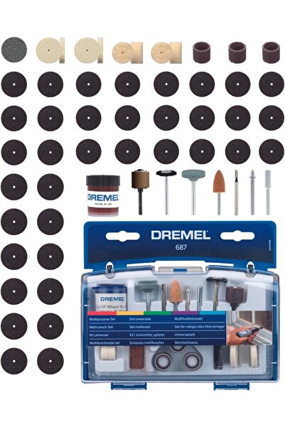 Dremel مجموعة أدوات (هوم) رقم 687 (52 قطعة) - 26150687JA