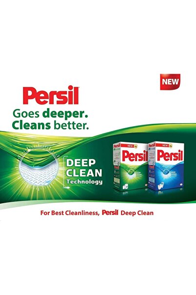 Persil Powder Laundry Detergent, Deep Clean Plus, Pack of Two 2x2.25kg