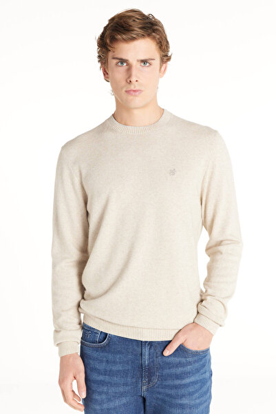 Ted Baker BEJ BİSİKLET YAKA BASİC KAZAK