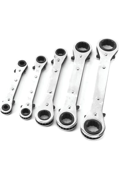 Performance Tool مجموعة مفاتيح ربط عكسية W709 SAE، 5 قطع (1/4 بوصة إلى 11/16 ...