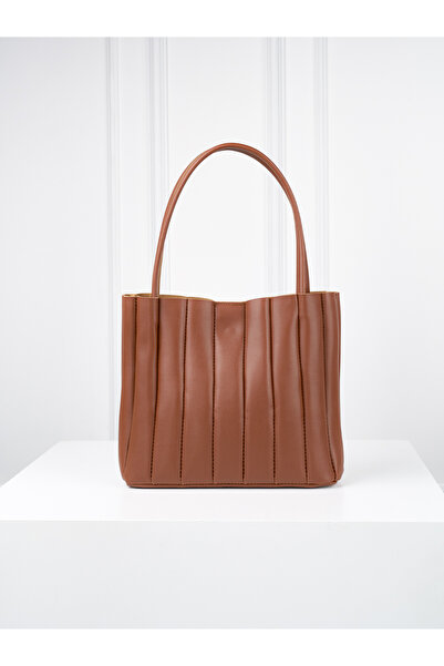 Rivina Elite Women's Pleated Makeup Bag Scarf Gift Hand and Shoulder Bag