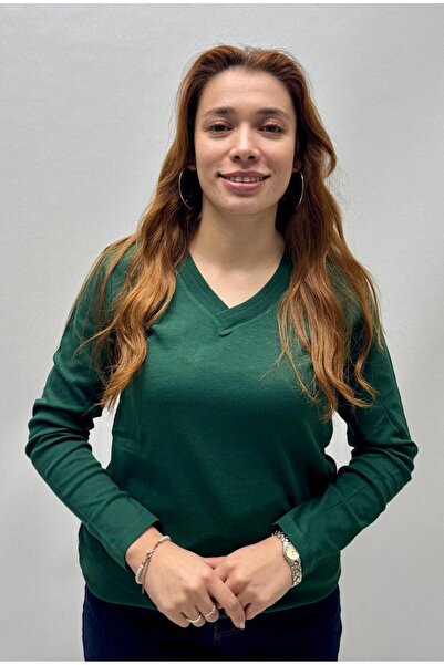 QYA Clothing ΒΑΣΙΚΟ ΜΑΚΡΥΜΑΝΙΚΟ ΜΑΚΡΥΜΑΝΙΚΟ ΜΠΛΟΥΖΑ 100% ΒΑΜΒΑΚΙ