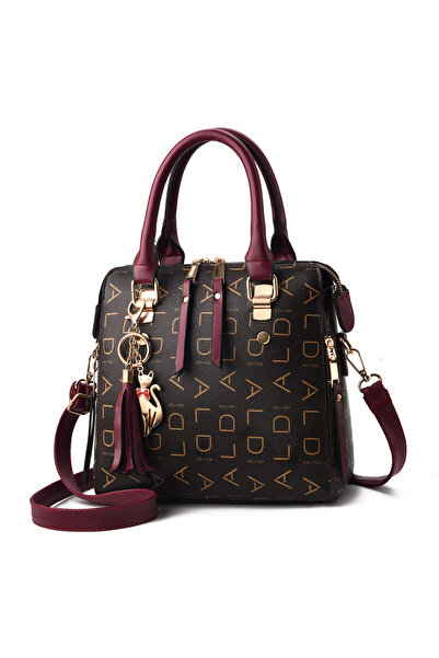 NO BRAND Women's Handbag, Minimalist Crossbody Bag, Purple