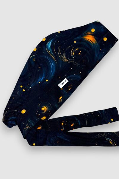 Owlet Medikal Samanyolu Desenli Cerrahi Tesettür Bone