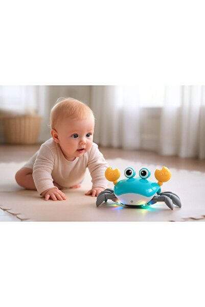 NUNU ÇOCUK OYUNCAĞI-Sensörlü Emekleme Destekli Işıklı & Sesli–Müzikli Akıllı ...