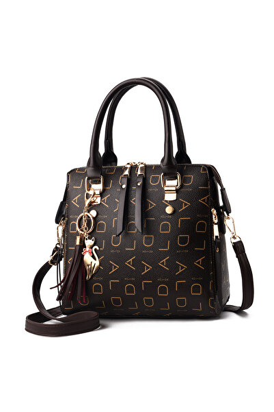 NO BRAND Women's Handbag, Minimalist Crossbody Bag, Coffee Brown