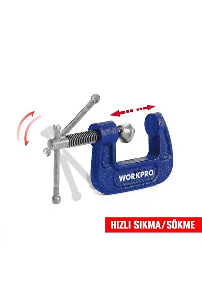 Workpro WP232016 25mm G Tipi İşkence