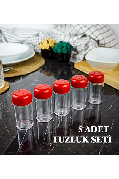 ESA STORE 5-Piece Salt and Spice Container Set