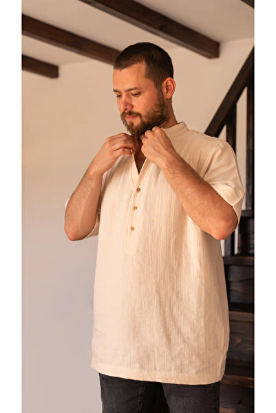 Doray Organic Men's Muslin Shirt | Men's Clothing