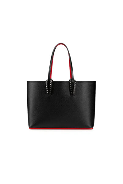 Christian Louboutin CABATA SMALL TOTE BAG BLACK LEATHER