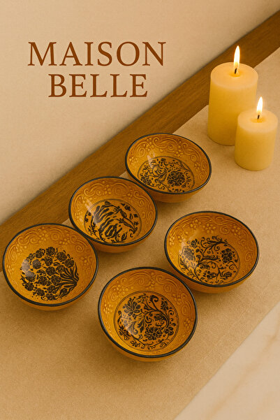 Yerel Üretici El İşlemeli 6’lı Sosluk Takımı