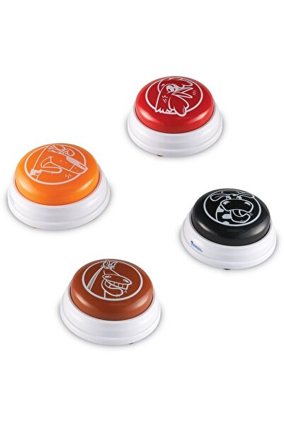 Learning Resources Sonerii pentru raspuns - animale - set 4 buc