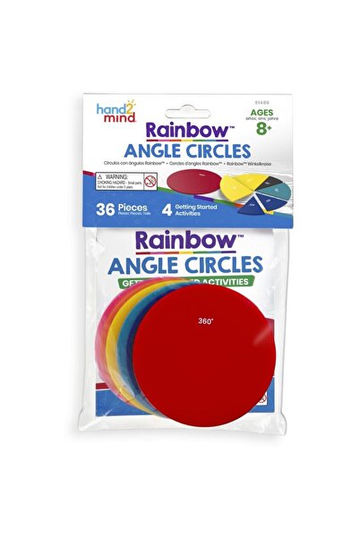 Hand2Mind Rainbow of Circles - Angle