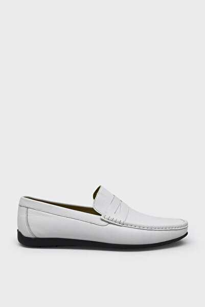Fosco Men's Casual Corcik Shoes White Fsc-2064