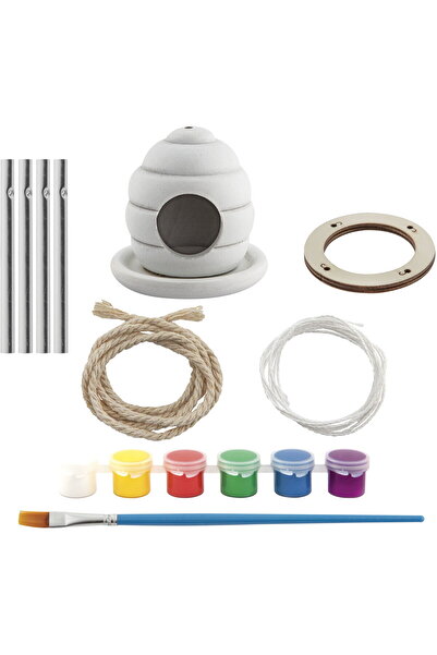 Moxy Set creativ - Casuta pasarilor cu clopotel de vant