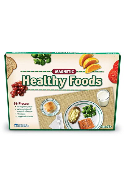 Learning Resources Magnetic set - Healthy food