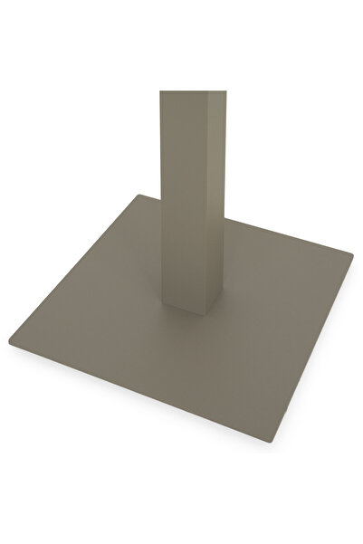 Maison Mex Masã grădină/terasă, ELIO, L.80 l.80 H.72 cm, sampanie/natur