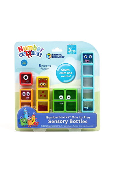 Hand2Mind Numberblocks® Sensory Test Tube Set - 1 to 5