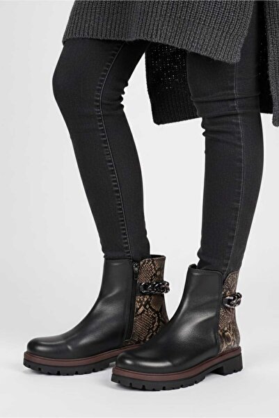 Mammamia D25KB-4240 Kadın Deri Bot