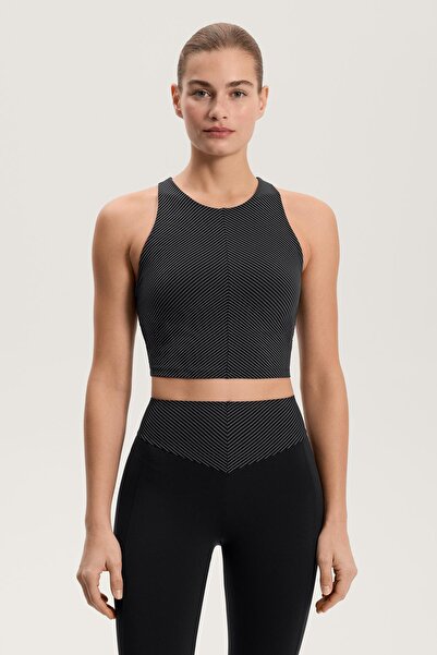 Oysho Çizgili Compressive Tank top
