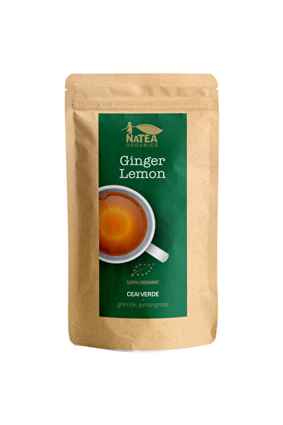 naTEa Organics Green tea with ginger, lemongrass and lemon - Ginger Lemon