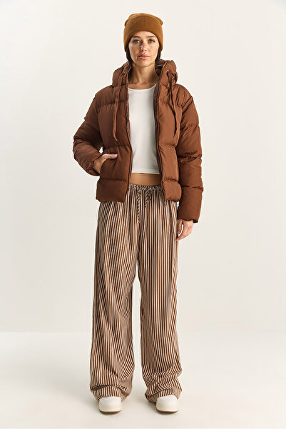 Bianco Lucci Women's Hooded Puffer Coat