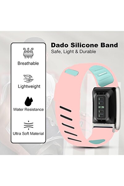 dado Silicone Sport Replacement Band Compatible with WHOOP 5.0, One, Peak & Life