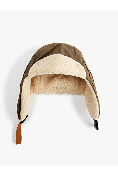 Koton Pilot Hat with Plush Inside