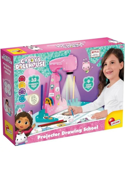 Lisciani Proiector pentru desen - Gabby's Dollhouse