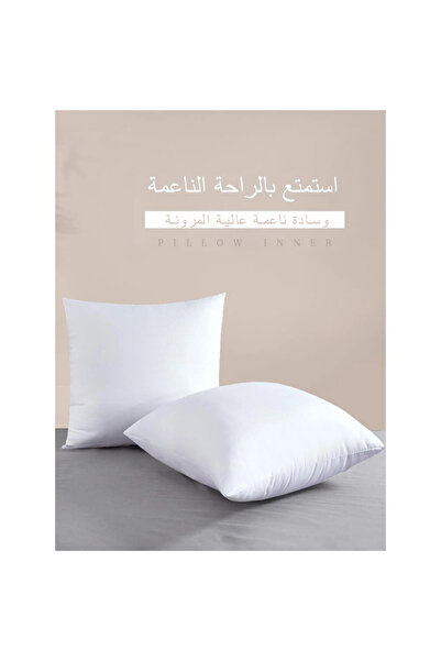 ShinyFlower Premium Soft White Pillow Insert 45×45 cm | Fluffy Microfiber Filled Cushion