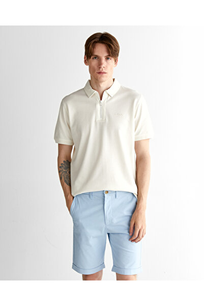 Gant Erkek Krem Regular Fit Logolu Polo