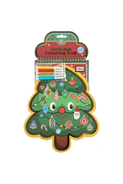 Moxy Carte de colorat cu carioci - Bradut de Craciun