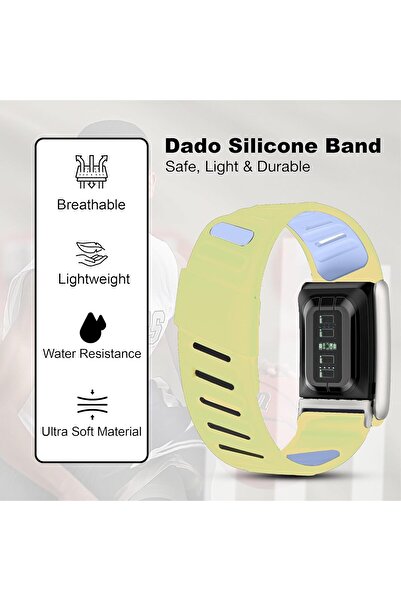 dado Silicone Sport Replacement Band Compatible with WHOOP 5.0, One, Peak & Life (Not for Gen 4)