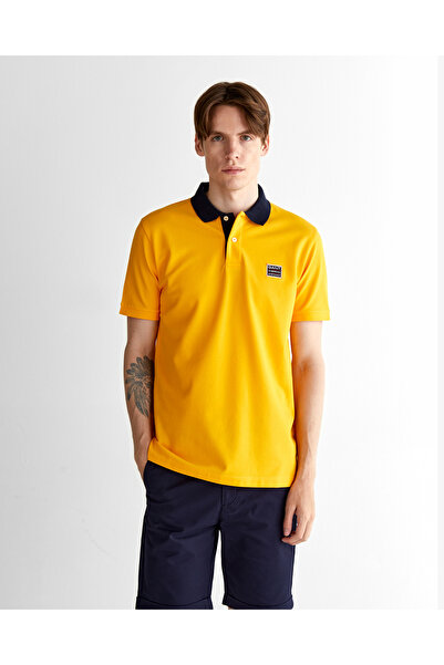 Gant Erkek Sarı Regular Fit Polo