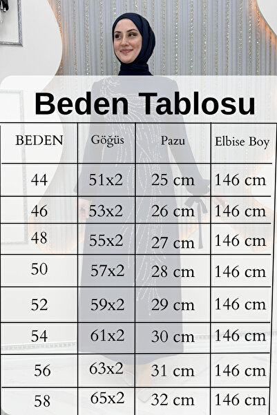 Asortix Γυναικείο Φόρεμα Χιτζάμπ | 1. Ύφασμα κρεπ κατηγορίας - Με πέτρινη λεπτομέρεια στο μπροστινό μέρος | Κομψό βραδινό φόρεμα με φερμουάρ στην πλάτη