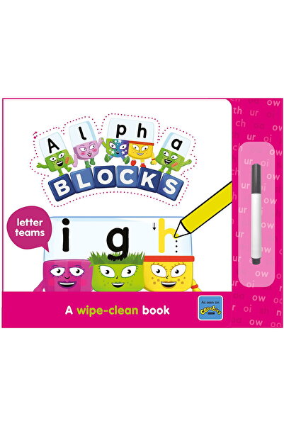 Alphablocks Γράψιμο και Σβήσιμο Βιβλίου - Φωνητική