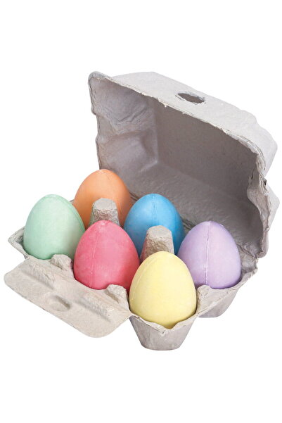 BIGJIGS Toys Set 6 oua din creta