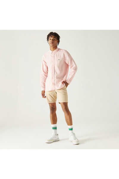 Lacoste Erkek Bej Bermuda